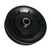 Ioensy - Polea De Nailon Con Rodamiento, Accesorio Genérico Para Máquina De Cable, Ligera, 87 X 25 Mm