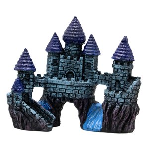 Ioensy - Decoración De Castillo De Resina Para Acuario, Pecera, Adorno De Castillo Escondido Para Acuario, Estilo C