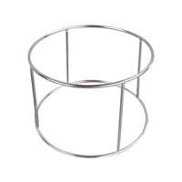 Magideal - Elevador Para Servir Alimentos, Plato De Pizza Para Mariscos De 2 Niveles, Estante De Alambre, Elevador De Exhibición, Elevador Multiusos Para Caja De , 23Cmx14Cm