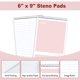 thumbnail image 5 of Steno Pads 6 X 9 Cm 60 Hojas Paquete De 6 Con 6 Colores Surtidos, 5 of 7