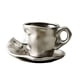 thumbnail image 3 of Taza De Café De Cerámica Con Platillo, Juego De Beso De La Cara Para Oficina, Hogar Romántico, 3 of 5