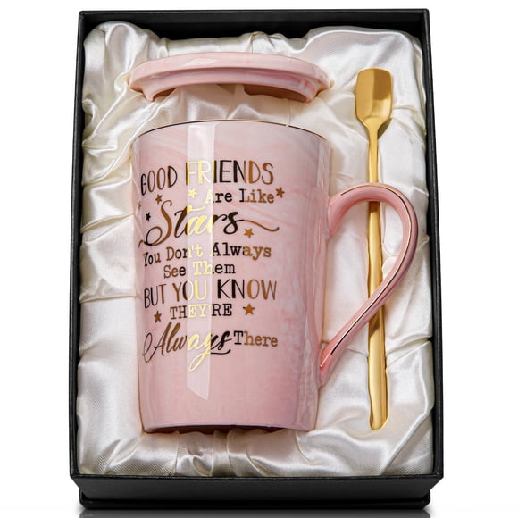 Taza de café Biching Best Friend, regalo de cumpleaños para mujer, 400 ml