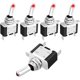 thumbnail image 1 of Interruptor de palanca Linkstyle 12 V LED impermeable de 3 pines SPST 20A, 1 of 9