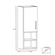 thumbnail image 3 of Mueble Auxiliar Baño Muro Barcelona 1 Puerta Coñac, 3 of 3
