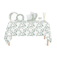 Kiosclub - Set Decoración Fiesta Eucalyptus 24 Personas 1 Un