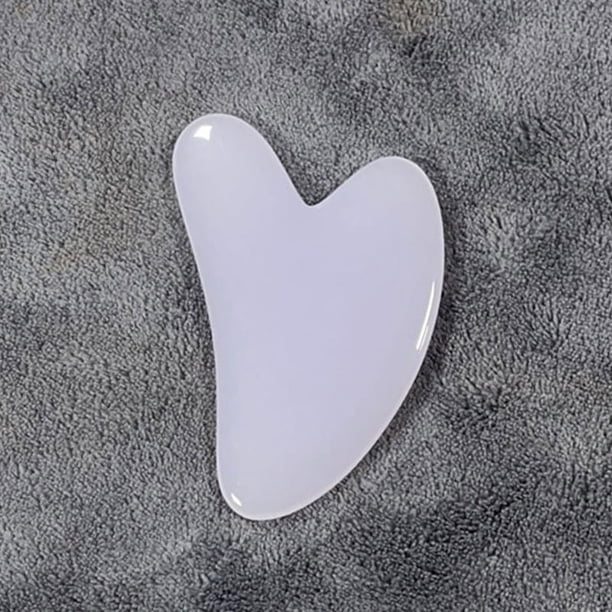 Rejuvenate Your Skin with a Heart-Shaped Gua Sha Board - SPA Beeswax Scraper for Wrinkle Removal