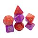 thumbnail image 2 of 7x Dados Acrílicos Juego De Mesa Bar Juguetes Accesorios Para El Aula D4 D8 D10 D12 D20 Violeta, 2 of 5