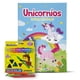 thumbnail image 1 of LIBRO DE PINTAR  UNICORNIOS + 12 LÁPICES DE COLORES CERA, 1 of 1