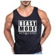 thumbnail image 2 of Polera Beast Mode Activated Gimnasio Musculosa Tank Gym Talla M Negro Hombre, 2 of 3