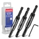 thumbnail image 1 of Juego de brocas WORKPRO autocentrantes HSS VIX de 3 piezas con llave hexagonal, 1 of 8