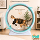 thumbnail image 3 of Rueda De Ejercicio Para Gatos Xl Caminadora Antideslizante, 3 of 8