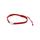 thumbnail image 1 of Pulsera De Macramé Roja Con Figura De Plata Estrella, 1 of 3