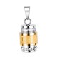 thumbnail image 1 of Budismo De Acero De Titanio Shurangama Mantra Colgantes Dijes Collar Dorado, 1 of 5