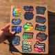 thumbnail image 5 of Pack de 310 pegatinas neon holográficas impermeables Puraesla, 5 of 9
