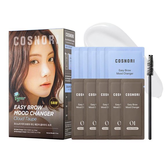 Kit de Tinte para Cejas COSNORI Cloud Taupe - 5 Aplicaciones