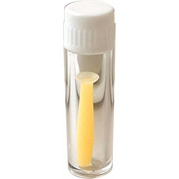 Herramienta Para Lentes De Contacto De Silicona Suave Color Amarillo