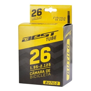 Camara Best Butilo 26 X 1.95/ 2.125 Val/Auto 48 Mm