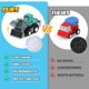 thumbnail image 4 of Coches de juguete de construcción Fajiabao para niños de 3 a 5 años, regalo para el aula, 4 of 9