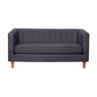 Latam Home - Sofa Sorrento 2C Lino Gris Oscuro
