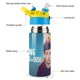 thumbnail image 3 of Healing Powers of Dude Botella de Agua con Tapa Pop Top de Un Toque, Acero Inoxidable, a Prueba de Fugas, para Deportes, Botella Infantil azul 12 oz, 3 of 6