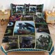 thumbnail image 1 of How To Train Your Dragon Bed Duvet Cover Microfiber Bedding Sets 3D Printed Lightweight 3 Piece Comforter Sets for Kids Boys Girls, 1 of 5