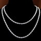 thumbnail image 3 of 1pc Stylish and Durable Minimalistic Twisted Link Chain Necklace for Men with Secure Lobster Clasp, 3 of 4