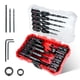 thumbnail image 1 of Juego de brocas avellanadas EZARC, 22 piezas, para madera con estuche, 1 of 8