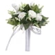 thumbnail image 2 of Ramo de novia de tela de seda con flores, rosas de seda, flores artificiales para accesorios de fotografía, decoración de celebraciones para el hogar, 2 of 5
