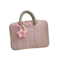 Bothyi - Funda Para Portátil Con Cierre De Cremallera Informal, Ideal Para Trabajar, Viajar Y Trabajar, Color Rosa