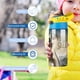 thumbnail image 5 of La leyenda del buscador Botella de Agua con Tapa Pop Top de Un Toque, Acero Inoxidable, a Prueba de Fugas, para Deportes, Botella Infantil azul 12 oz, 5 of 6
