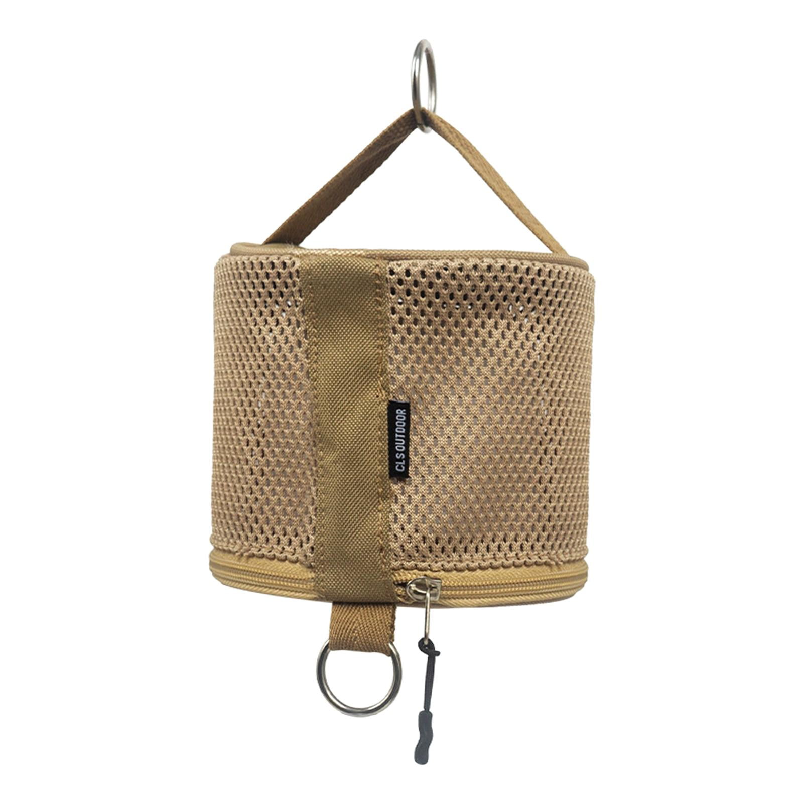 Magideal - Portarrollos De Papel Higiénico Para Exteriores Dispensador De Papel Higiénico De Viaje Dispensador De Papel Higiénico, Portarrollos De Papel Colgante Caqui