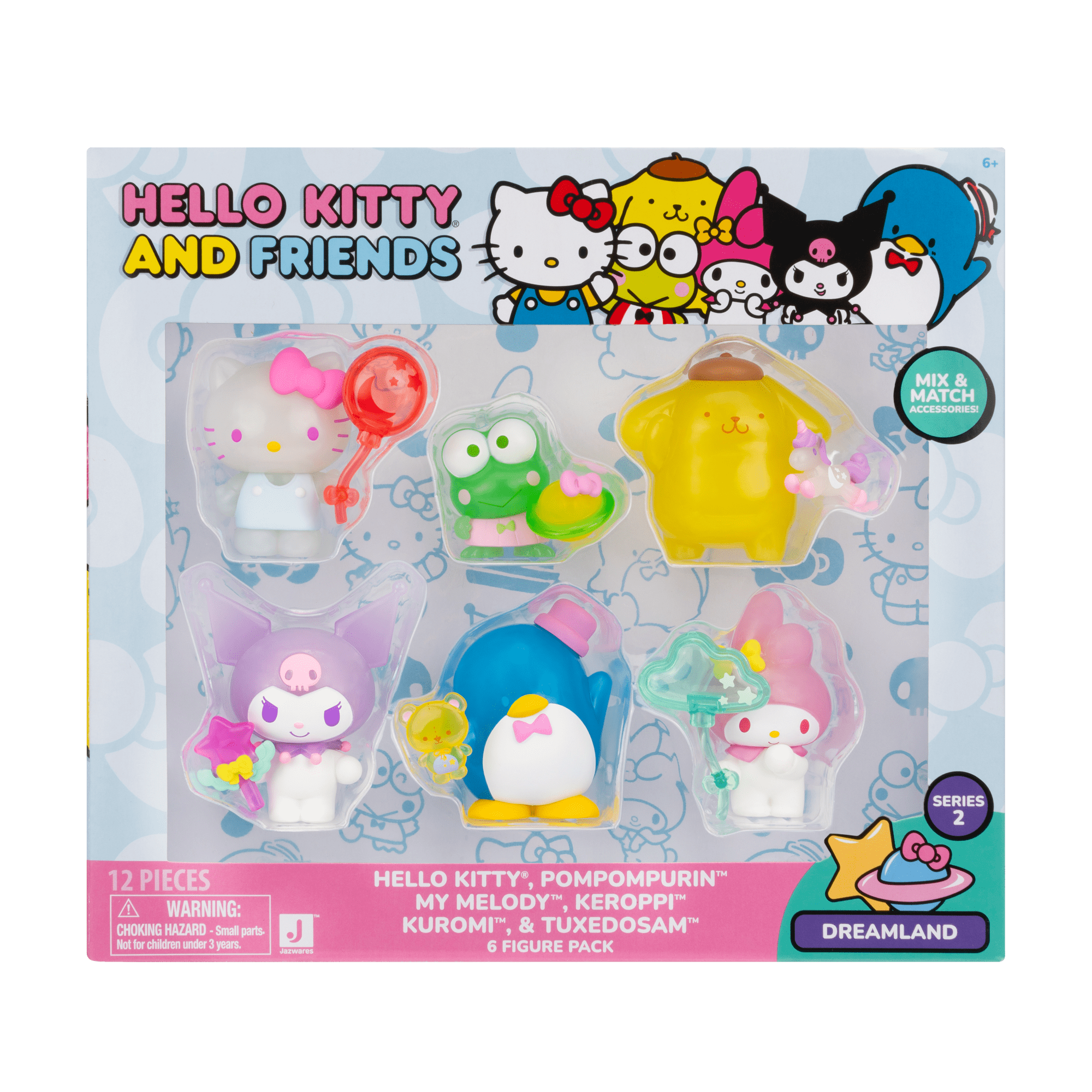 Hello Kitty - Figura Coleccionable Pack 6