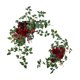 thumbnail image 4 of 2pcs Boda Arch Flowers Decoraciones De Adornos Para La Ceremonia Partido De La Puerta De Entrada Rojo, 4 of 5