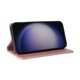 thumbnail image 2 of Funda Billetera de Cuero para Samsung Galaxy S25 con Tarjetero y Soporte - Tapa Magnética Rosa, 2 of 6