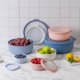 thumbnail image 3 of Juego de Bowls para Preparar COOK WITH COLOR 12 piezas de Plástico con Tapa, 3 of 4