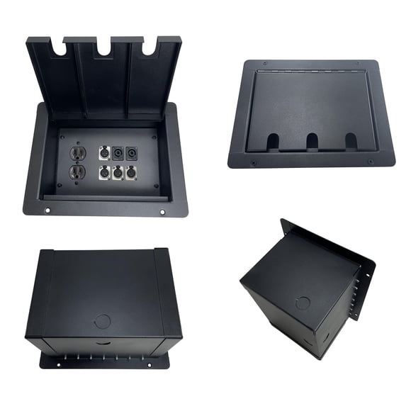 Caja de Piso Empotrada Pro-Craft Audio 26x20x14 cm 6 Canales