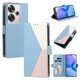 thumbnail image 1 of Funda Cartera con Soporte para Xiaomi Xiaomi Poco F6 5G, Azul Claro, 1 of 6