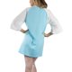 thumbnail image 4 of Jess de Meiko Vestido de Mujer Mangas Raglán Contraste 3/4 Estrellas Sobredimensionado Vestido Camiseta XL Azul Claro, 4 of 6