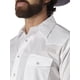 thumbnail image 2 of Camisa Wrangler Western Basic de manga larga blanca, 2 of 3