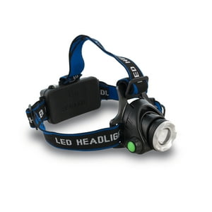 Powerlab - Linterna Led De Cabeza Zoom-Negro