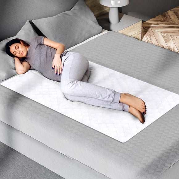 Almohadillas de cama Epica, lavables e impermeables, 34 x 52 cm (paquete de 2)