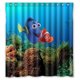 thumbnail image 1 of Cortina de ducha con dibujos animados de Buscando a Nemo, con algas marinas, juego de cortina de baño con ganchos, tamaño 66 x 72 pulgadas, 1 of 3