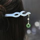 thumbnail image 3 of Vintage Chinese Style Cheongsam Hair Accessories: Handmade Hanfu Acetate Hairpin with Jade Flower Tassel, 3 of 5