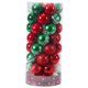 thumbnail image 3 of 50 Piezas De Adornos De Bolas De Navidad Para Decoración Del Hogar Del árbol De Navidad Rojo Verde Blanco, 3 of 5