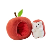 Magideal - Adornos De Sofá De Peluche De Erizo, Suave Y Encantador, Decoración Del Hogar, Decoración De La Habitación, Peluches Para Abrazar, Animales De Peluche Pequeño