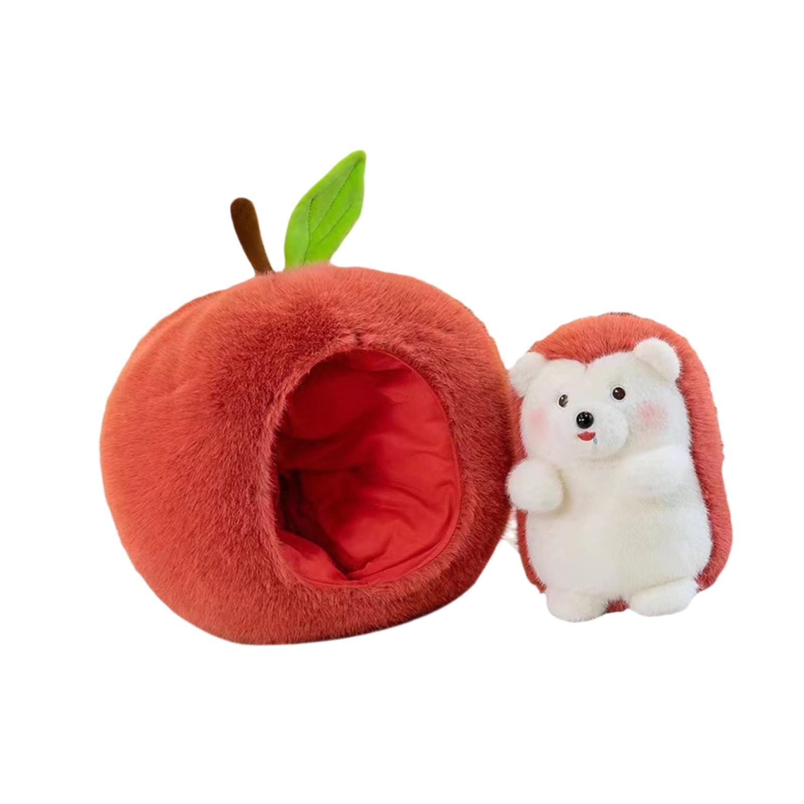 Magideal - Adornos De Sofá De Peluche De Erizo, Suave Y Encantador, Decoración Del Hogar, Decoración De La Habitación, Peluches Para Abrazar, Animales De Peluche Pequeño