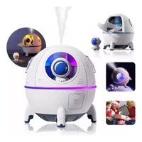 Genérico - Humificador De Aceites Aromáticos Nave Espacial Blanco