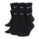 thumbnail image 1 of Calcetines Nike Performance Cushion Crew, 6 pares, negro y blanco, 1 of 9