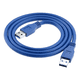 thumbnail image 3 of Cable sync alimentacion USB 3.0 usb-a m-m 1.5m Azul #2, 3 of 3