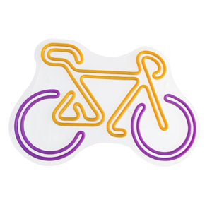 Ioensy - Luz De Neón Para Bicicleta, Decoración De Pared, Iluminación, Luz Nocturna Usb Para El Hogar, Tienda, Sala De Juegos